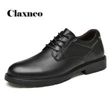 Oxfords Oxford-zapatos de cuero genuino para hombre, calzado Formal de oficina, hecho a mano, suave y cómodo, para primavera y otoño, 2021 2024 - compra barato
