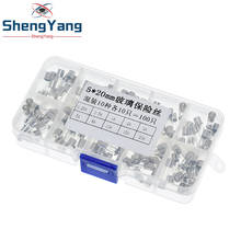 Shengyang-kit de tubos de vidro rápido 5x20mm, 250 a, 1a, 2a, 3a, 5a, 8a, 10a, 15a, 20a/v + caixa 2024 - compre barato