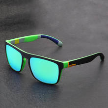 Óculos de sol masculino polarizado, óculos de sol quadrado masculino polarizado uv400 2024 - compre barato