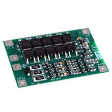 Placa de proteção de bateria de lítio 3s 40a, bms 11.1v 12.6v 18650 com versão balanceada para broca de corrente 40a 2024 - compre barato