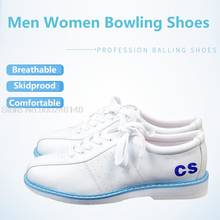 Bowling Shoes For Men Women Breathable Sports Shoes Bowling Supplies Skidproof Sole Training Sneaker Plus Size Eu34-47 2024 - buy cheap