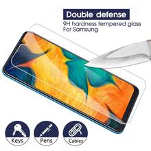 New 9H Tempered Glass Screen Protective Film Cover for Samsung Galaxy A10 A90 M10 M30 Anti-fingerprint HD Clear Phone Screen  2024 - buy cheap