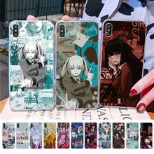 Funda de teléfono Anime japonés Kakegurui Jabami Yumeko Kirari Momobami para iPhone 11 12 pro XS MAX 8 7 6 6S Plus X 5S SE 2020 XR 2024 - compra barato