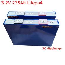 2pcs Real capacity lifepo4 battery 235ah 240Ah cells 3.2V lithium bateria 3C discharge for diy 12v 24v motor homes/ship machine 2024 - buy cheap