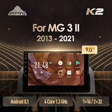 KingBeats штатное головное устройство For MG 3 II Cross 2013 - 2021 GPS Android автомагнитола на андроид магнитола For МГ 3 2 For  автомобильная мультимедиа Octa Core 4 core*1.3G No 2din 2 din dvd 2024 - купить недорого