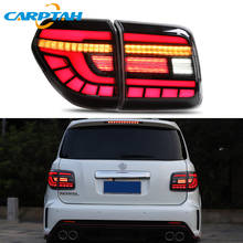 For Nissan Patrol Y62 2008 2009 2010 -2018  2019  LED Car Taillight Tail Lights Rear Fog Lamp Turn Signal Reverse Brake Light 2024 - buy cheap