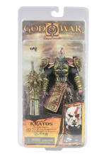 High Quality NECA God of War 2 II Kratos in Ares Armor W Blades 7" PVC Action Figure Toy Doll Chritmas Gift 2024 - buy cheap