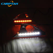 Carptah 2PCS For Toyota Camry 2012 2013 2014 LED Daytime Running Light Waterproof 12V Turn Yellow Signal Relay DRL Lamp 2024 - buy cheap