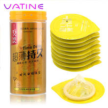 VATINE 10Pcs/set Ultra thin Natural Latex Condom with Full Oil Penis Sleeve Erotic Sex Toys for Men Adult Products 2024 - buy cheap