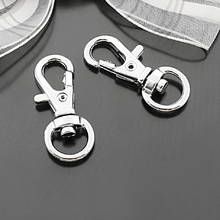 (E920)20 pieces 31x11mm Stainless Steel Color Zinc Alloy Lobster Clasps Keychain Dog Clasps Diy Jewelry Findings Accessories 2024 - buy cheap