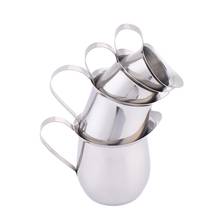 Stainless Steel Milk Frothing Jug Milk Cream Cup Coffee Creamer Latte Art Pitcher With Spout Durable Kitchen Coffee Accessories 2024 - buy cheap