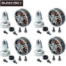 Sunnysky-Motor de disco para Dron teledirigido, 4 unids/lote, V2806, 400kv/650KV, 4-6S 2024 - compra barato