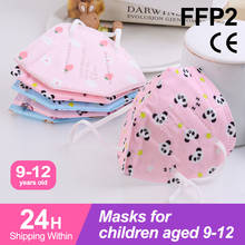 Mascarilla FFP2 para niño, máscara lavable con certificado ce, kn95, 10/20/50 piezas 2024 - compra barato