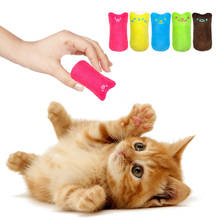 Прикольные зубов шлифовальные кошачья игрушка для кошки плюшевые звук шелеста кошка игрушки для жевания вокальный игрушка когти с накатанной головкой укус кошачья мята для кошек 2024 - купить недорого