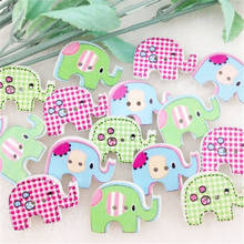 50 pcs Mix Baby Elephant Carton Baby Sewing Craft Button WB119 2024 - buy cheap