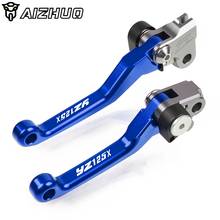 Palancas de embrague de freno para motocicleta Yamaha YZ125X CNC, para Dirt Pit palancas de moto, para Yamaha YZ125X YZ 125X YZ 125X2017-2018 2024 - compra barato