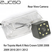 Zjcgo-câmera de estacionamento com visão noturna., para toyota mark x reiz, coroa s200 2008, 2009, 2010, 2011 e 2012. 2024 - compre barato