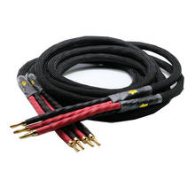 Cable de altavoz OFC de alta gama, amplificador de audio HIFI, 1 par 2024 - compra barato