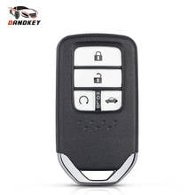 Dandkey 4 Buttons Replacement Remote Smart Car Key Shell Case For Honda Civic 2014 2015 2016 2017 Vezel Fit HRV CRV 2024 - buy cheap