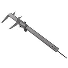 Vernier caliper 6 "0-160mm micrômetro de aço inoxidável do calibre da ferramenta de medição do metal 2024 - compre barato