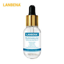 O soro hidratante do ácido hialurónico de lanbena remove linhas finas que reparam o tratamento da acne aperta os poros anti-anging cuidados com a pele 40ml 2024 - compre barato