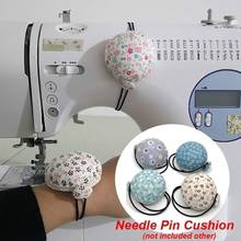 1Pc Lovely Ball Shaped Needle Pin Cushion Wrist Strap Sewing Needle Pillow for Cross Stitch Sewing Accessories 2024 - buy cheap