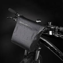 Bicycle Handlebar Front Bag Foldable Waterproof Outdoor Cycling  Storage Bag 3L MTB Pannier Riding Pouch Bike Accessories XA196Q 2024 - buy cheap