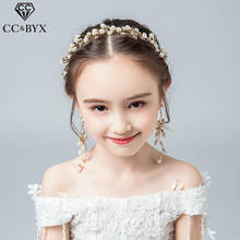 CC Headband Hairband Tiara Crown 100% Handmade Wedding Hair Accessories For Women Bridal Girls Flower Shape Party Gifts su084 2024 - buy cheap