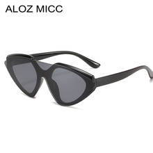 ALOZ MICC Fashion Rimless Sunglasses Women Black Vintage Cat eye Sunglasses Female Retro Shades UV400 Eyewear Glasses Oculos C28 2024 - buy cheap