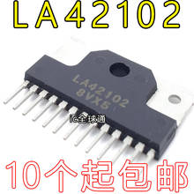 New 10pcs/lot LA42102 audio amplifier circuit ZIP In Stock 2024 - buy cheap