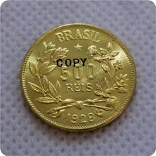 1928 Brasil 500 Reis copia moneda 2024 - compra barato