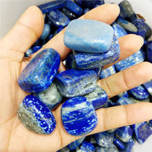 Lapislazúli cristais de quartzo em massa, pedras e minerais naturais, pedras preciosas, meditação espiral, decoração de tanque de peixes 2024 - compre barato