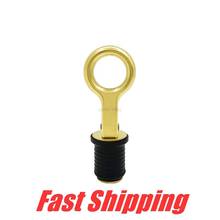 Marine foldable adjustable brass drain plug Rubber boat yacht deck drain plug 25mm or 32mm drain hole boat hardware accessories 2024 - buy cheap