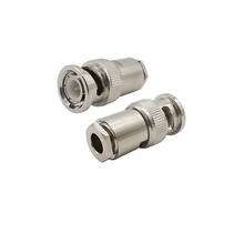 Bnc conector macho q9 braçadeira rf, conector para rg58 lmr195 rg142 rggamer 50-3 cabo adaptador de tomada rf coax bnc 2024 - compre barato