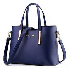 2021  New Female PU Leather Bag High Quality Fashion Large Capacity Luxury Handbags Women Bags Designer Shoulder Messenger Bag 2024 - buy cheap