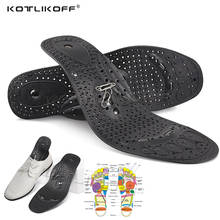 KOTLIKOFF Magnetic Massage Insoles Natural magnet Massage Slimming Weight Loss Relief shoe sole Acupuncture Shoe Sole insert 2024 - buy cheap