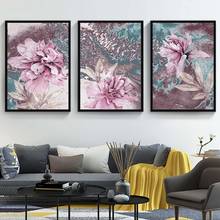 Nordic Flowers Canvas Painting Abstract Scandinavian Poster Print Wall Art Pictures for Living Room Home Wall Decoration Cuadros 2024 - buy cheap