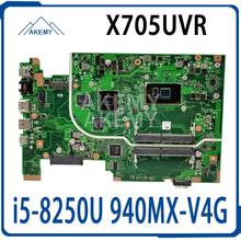 90NB0EW0-R00090 For ASUS Vivobook 17 X705UVR X705UV X705UD X705UDR Laptop Motherboard MainboardI  i5-8250U 940MX-V4G 2024 - buy cheap