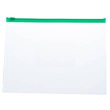 20 Pcs Green Clear Size A5 Paper Slider Ziplock Closure Folders Files Bags 2024 - buy cheap