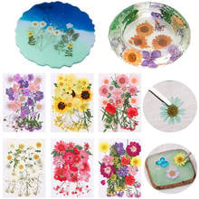 1Bag Dried Flowers UV Resin Decorative Natural Flower Sticker 3D Dry Beauty Decal Epoxy Mold DIY Filling Material Jewelry Making 2024 - buy cheap