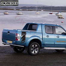 4X4 OFF ROAD Graphics Sticker Pickup Trunk Decor Vinyl Decals For Ford Ranger F-150 ISUZU D-MAX l200 NAVARA 2024 - buy cheap