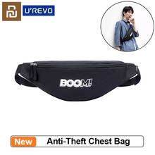 Youpin Urevo Leisure Anti-Theft Chest Bag Large Capacity Waist Bag Lightweight Fashion Casual Backpack Man Woman Travel Bag 2024 - buy cheap