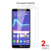 For Huawei Y9 2018 Tempered Glass Screen Protectors Protective Guard Film HD Clear 0.3mm 9H Hardness 2.5D 2024 - buy cheap