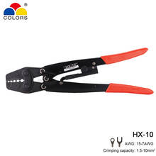 HX-10 Crimping Plier 1.5-10mm2 6-16mm2 Non Insulated Terminals Hexagonal Type Crimper 16-8AWG 10-6AWG Electrican Hand Tools 2024 - buy cheap