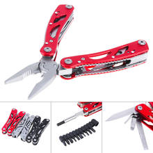 Multifunction Built-in Spring Folding Mini Pliers Slotted Phillips Screwdriver Bottle Opener Combination Tool Set for Camping 2024 - buy cheap