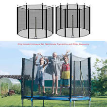 Very useful Trampoline Enclosure Durable Safe Nylon Trampoline Protection Net for Outdoor Children Injury Prevention 2024 - buy cheap