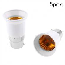5pcs/lot B22 LED Bulb Base Adapter Universal Light Converter Lamp Socket Holder 2024 - buy cheap