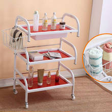 Special hairdressing beauty trolley three-layer Hair salon beauty salon trolleys barber shop tool cabinet 2024 - buy cheap