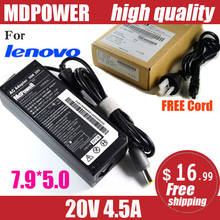 MDPOWER For LENOVO ThinkPad E330 E335 E40 E420 E420s Notebook laptop power supply power AC adapter charger cord 20V 4.5A 2024 - buy cheap