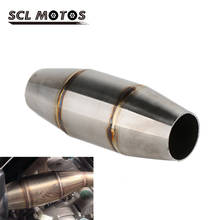 SCL MOTOS-silenciador de tubo de escape para motocicleta, catalizador con cámara de expansión, tubo de enlace para CRF, RMZ, DRZ, KTM, YZF, KXF, CRF, WRF, WR, YZ, 1 unidad, nuevo 2024 - compra barato